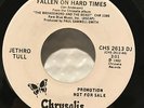 Jethro Tull Fallen On Hard Times 45 RPM 7
