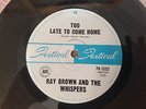 TOO LATE TO COME HOME // RAY BROWN AND THE WHISPERS RARE OZ FESTIVAL 1966