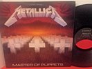 METALLICA Master Of Puppets 1986 ELEKTRA Metal LP w Orig Inner Sleeve EX Vinyl