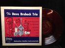Dave Brubeck Trio-Distinctive Rhythm Instrumentals-Fantasy 3-4-10 INCH RED VINYL