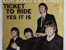 Rock 45 BEATLES Ticket To Ride CAPITOL picture sleeve