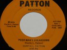 Soul/Funk 45-CURTIS PATTON and The CHALMELS-Poor Man's Breakdown-Rare Detroit