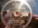 1919 Sergei RACHMANINOFF EDISON Diamond Disc own BARCAROLLE CHOPIN Waltz Ab 78