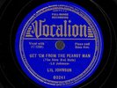 JOHNSON, Lil. Get ‘em at the Peanut Man/ Sam- the Hot Dog Man. Vocalion 03241 E+
