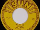 BILLY RILEY: Red Hot / Pearly Lee US SUN 277 Rockabilly ORIG 7” 45 NM