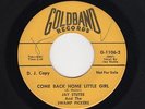 LA. TwinSpin HARP Shaker JAY STUTES Come Back Home Little Girl/Sugar Bee M- HEAR