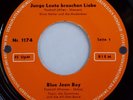 TOPSI – BLUE JEAN BOY (MARY ROOS 1st) - DONAULAND EP – DEUTSCHER R`N`R - EX STR