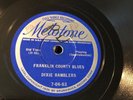 Country DIXIE RAMBLERS (Alabama Group) Mel 7-06-63 FRANKLIN County Blues/  E-/V+