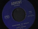ANITA MOORE: Compared To What? / Didn't We 45 (driving Mod Jazz Soul destroyer)