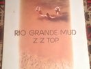 ZZ TOP rio grande mud 1980 GERMAN REISSUE VINYL LP TEXTURED SLEEVE