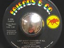 ESTHER WILLIAMS rare Last Night Changed It All funk breaks 45 HEAR