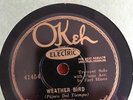 LOUIS ARMSTRONG WEATHER BIRD/DEAR OLD SOUTHLAND OKEH 78 HOT JAZZ