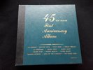 8 Vintage RCA 45 RPM RECORD First Anniversary ALBUM SET W/ BOX red vinyl Como