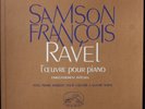 RAVEL Complete Piano Works Samson François Pierre Barbizet EMI 3 LP Box set