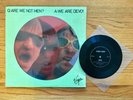 DEVO Q: ARE WE NOT MEN? A: WE ARE DEVO  1978 PICTURE DISC LP + FLEXI VIRGIN RARE