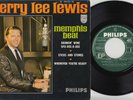 Jerry Lee LEWIS * Memphis Beat * 1966 French EP * ROCK AND ROLL * BOOGIE PIANO *