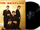 INTRODUCING THE BEATLES ? clean 1964 VJ super rare STEREO sticker black Monarch