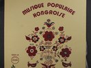 VARIOUS: Musique Populaire Hongroise LP (France, gatefold cover, with attached