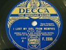 HENRY HALL GLENEAGLES BAND ‘Memphis’ Decca F2330 RARE [78 RPM] HOT