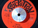 SOUL FUNK 45 - A.C. RAVEN - YA-YA /Instrumental Soul-Po-Tion DISCO VG+ Hear