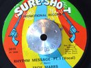 NORTHERN SOUL 45 - TROY MARRS - RHYTHM MESSAGE Pt. 1 & 2 Inst. PROMO VG++ Hear