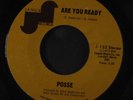 POSSE: Are You Ready / Evil 45 (very slight label bubbling, Crossover Soul with