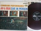 JAN & DEAN COMMAND PERFORMANCE LIVE IN PERSON LIBERTY LP-7201 Japan Red Vinyl LP