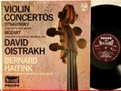 Philips Hi-Fi Stereo Oistrakh, Mozart, Stravinsky violin concerti, 835 190 AY