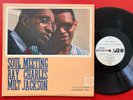RAY CHARLES / MILT JACKSON on Atlantic [1360] —SOUL MEETING— jazz wlp | PROMO