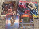 Iron Maiden The Number Of The Beast & Somewhere In Time LP’s + 2 X Singles