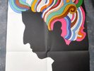 VINYL LP RECORD BOB DYLAN GREATEST HITS INSERT POSTER by MILTON GLASER, PRISTINE