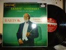 BARTOK Concerto for Orchestra, ANSERMET, LP NM/NM London Blue Back 1E/1E