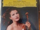 Berg - Rhim - Violinkonzert - Anne-Sophie Mutter - James Levine - LP - OVP neu