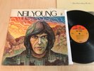 NEIL YOUNG Debut LP Rare Two-Tone Label VG+ masterpiece album