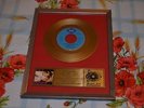 SAMANTHA FOX  bild  7'' GOLD RECORDS Fanartikel (cc CATCH Sandra Fancy madonna)