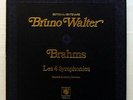 BRUNO WALTER - BRAHMS the 4 symphonies CBS 3xLPs box EX++