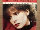 Mylene Farmer - Plus Grandir 45 Tours Avec Sticker Promo