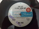 YOU LET A LOVE BURN OUT // WE FIVE FOLK ROCK RARE OZ PRESS FESTIVAL 1966 PROMO