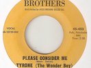 TYRONE DAVIS Please Consider Me You Made Me Suffer FOUR BROS NORTHERN SOUL 45