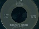 RICHARD BROWN Gladness To Sadness GARY INDIANA SOUL 45 on EXODUS VG+