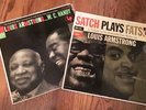 1954-55 Vinyl Albums LP (2) - Louis Armstrong Plays Fats & Plays WC Handy