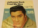 Elvis Presley - Scarce German single - Jailhouse rock (with 1957 Year sleeve).