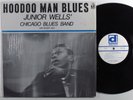 JUNIOR WELLS' CHICAGO BLUES BAND Hoodoo Man Blues DELMARK LP VG+ SHRINK