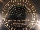 Mont Ward 4439 ALLEN BROTHERS Shake It Ida  78 rpm Country E+/E 1933