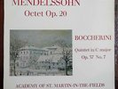 Mendelssohn / Boccherini - Marriner **Argo Oval Grooved ZRG 569 ED1 Stereo LP**