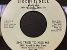 Butlers - She Tried To Kiss Me / The Sun’s Message - Liberty Bell 45 NM- N Soul