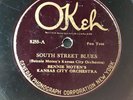 JAZZ: BENNIE MOTEN’S KANSAS CITY ORCH - ’SOUTH STREET BLUES’ OKEH 8255 CLASSICS