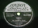 THE CHAMPS : Tequila / Train to nowhere - Original 1958 UK 78rpm London HLU 8580