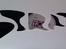 STRAY, SAME, LILAC TRANSATLANTIC, RARE FIRST S/T LP WITH FABULOUS DIE-CUT SLEEVE