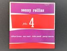 SONNY ROLLINS    ' PLUS 4 '   PRESTIGE LP 7038, 446W/446W, FLAT RIM